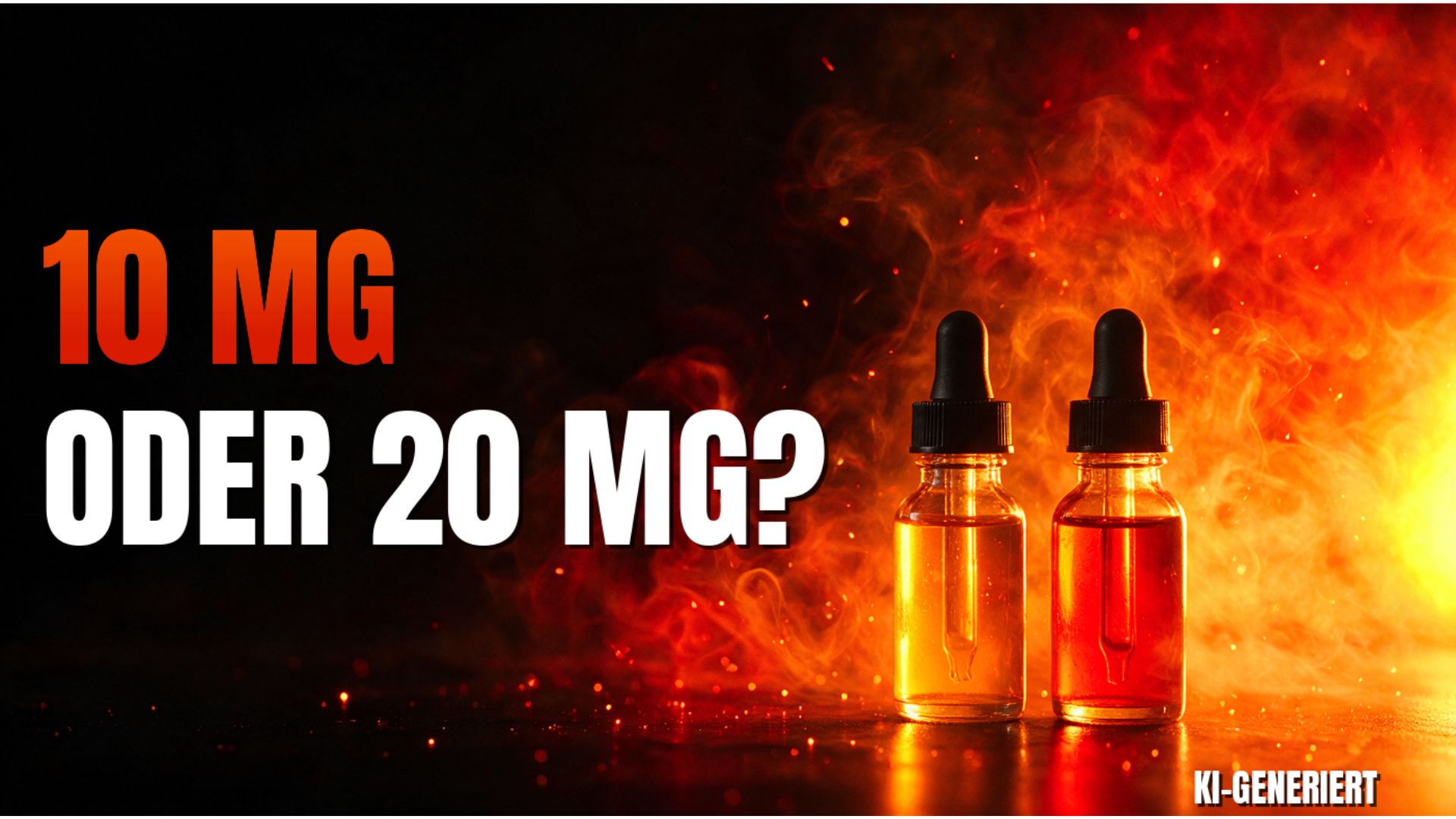 Pod Salt 10mg oder 20mg: Welche Stärke passt zu dir?